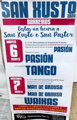 San Xusto e San Pastor en Barreiros