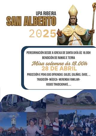 Fechas, información, programa, cartel, imágenes, mapa y ubicación de San Alberto  en  Ribeira