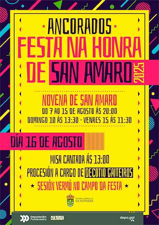 Fechas, información, programa, cartel, imágenes, mapa y ubicación de San Amaro de San Tomé de Ancorados  en  A Estrada