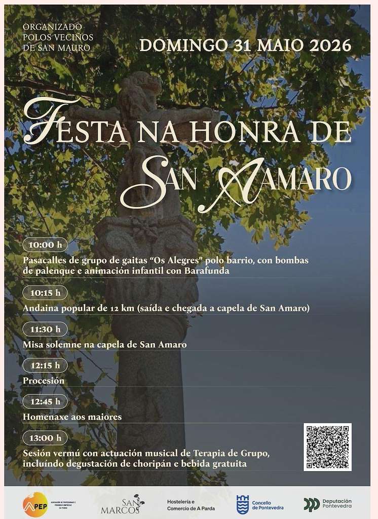 San Amaro (2026) en Pontevedra