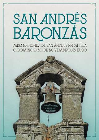 Fechas, información, programa, cartel, imágenes, mapa y ubicación de San Andrés de Baronzás (2025)  en  Xinzo de Limia