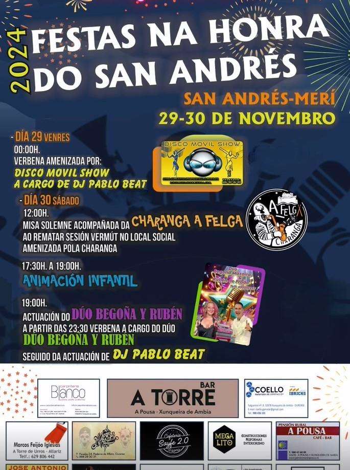 San Andrés de Merí  en Xunqueira de Ambía