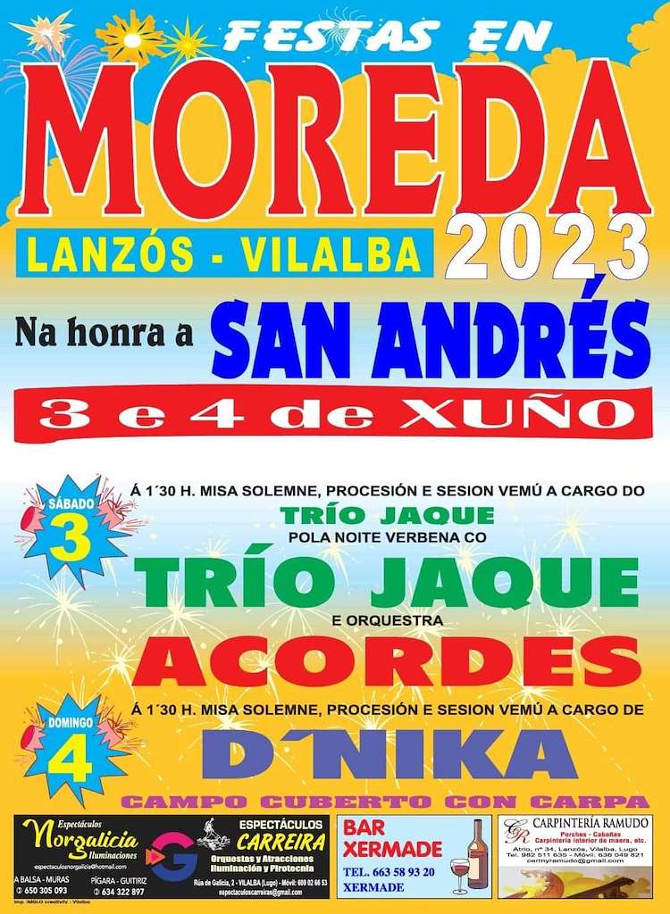 San Andrés de Moreda (2024) en Vilalba