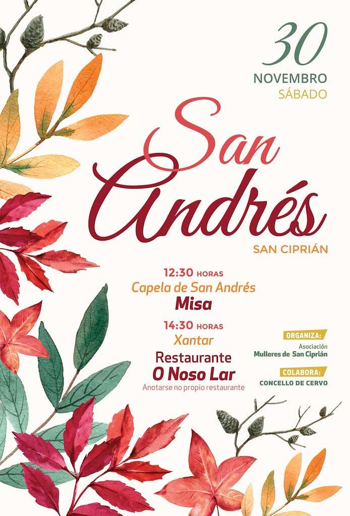 San Andrés de San Ciprián en Cervo