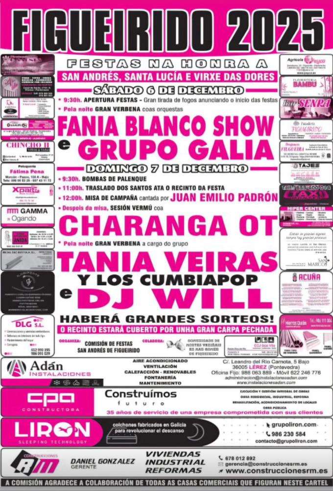 San Andrés, Santa Lucía e Virxe das Dores de Figueirido en Vilaboa