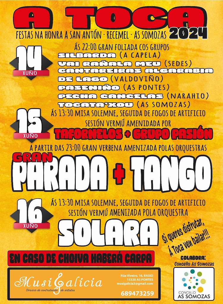 San Antón da Toca (2025) en As Somozas