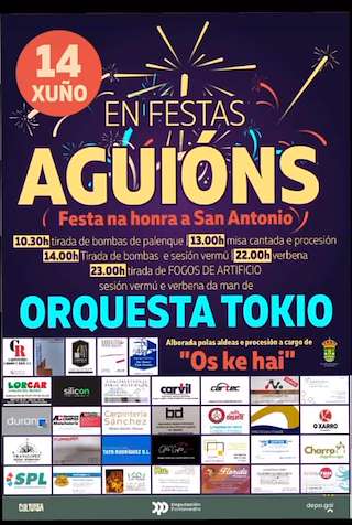 Fechas, información, programa, cartel, imágenes, mapa y ubicación de San Antón de Aguións  en  A Estrada