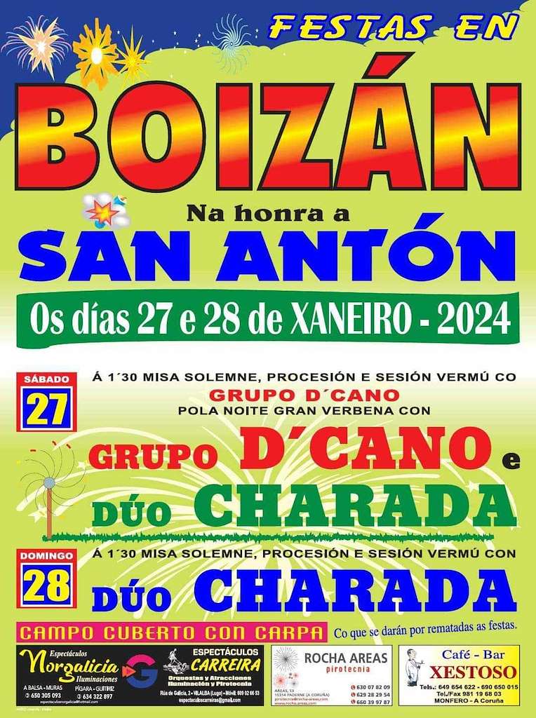 San Antón de Boizán en Vilalba