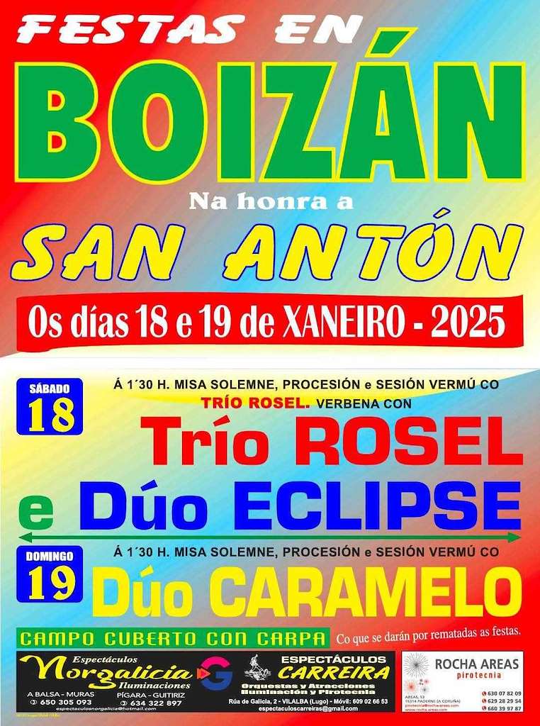 San Antón de Boizán en Vilalba