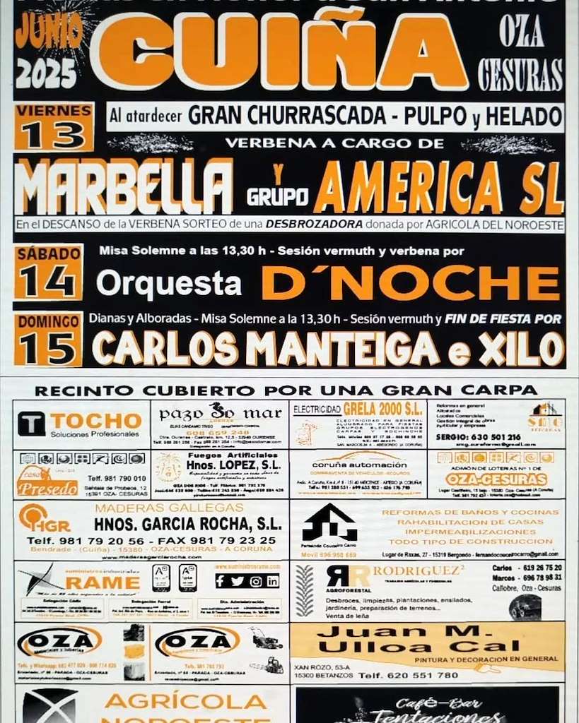 San Antón de Cuíña en Oza Cesuras