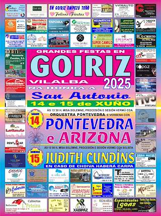 Fechas, información, programa, cartel, imágenes, mapa y ubicación de San Antón de Goiriz  en  Vilalba