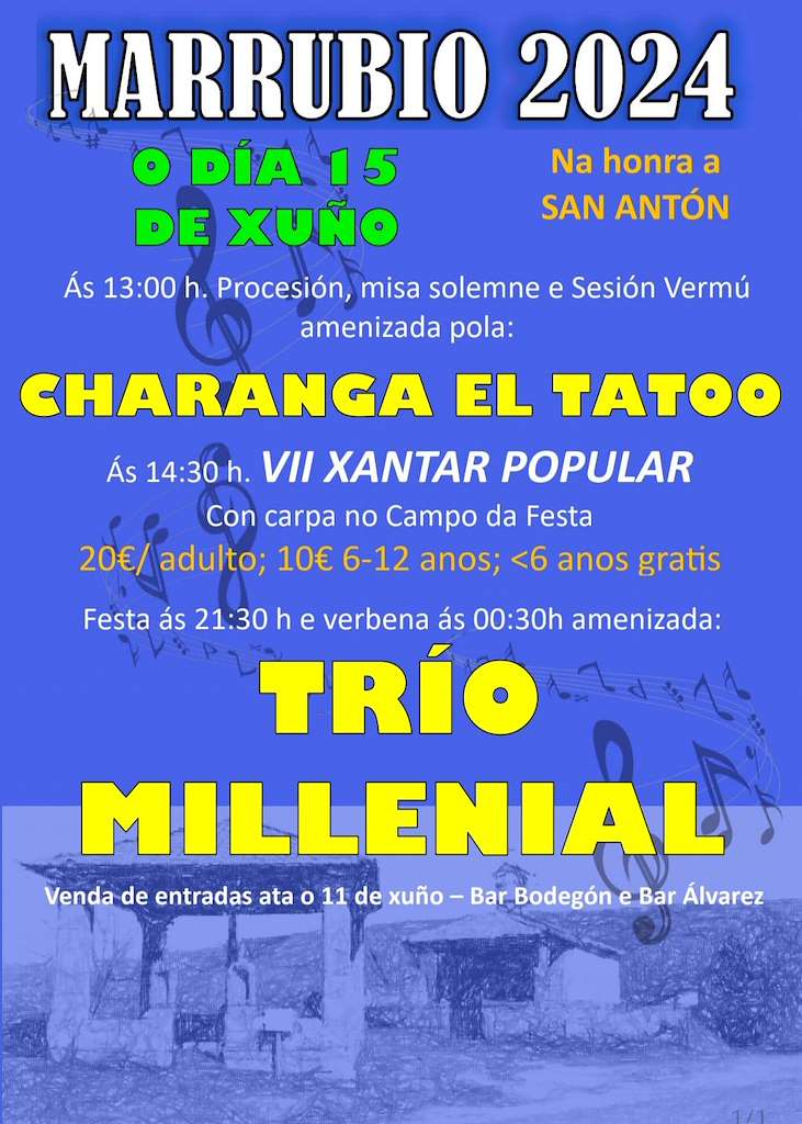 San Antón de Marrubio (2023) en Montederramo
