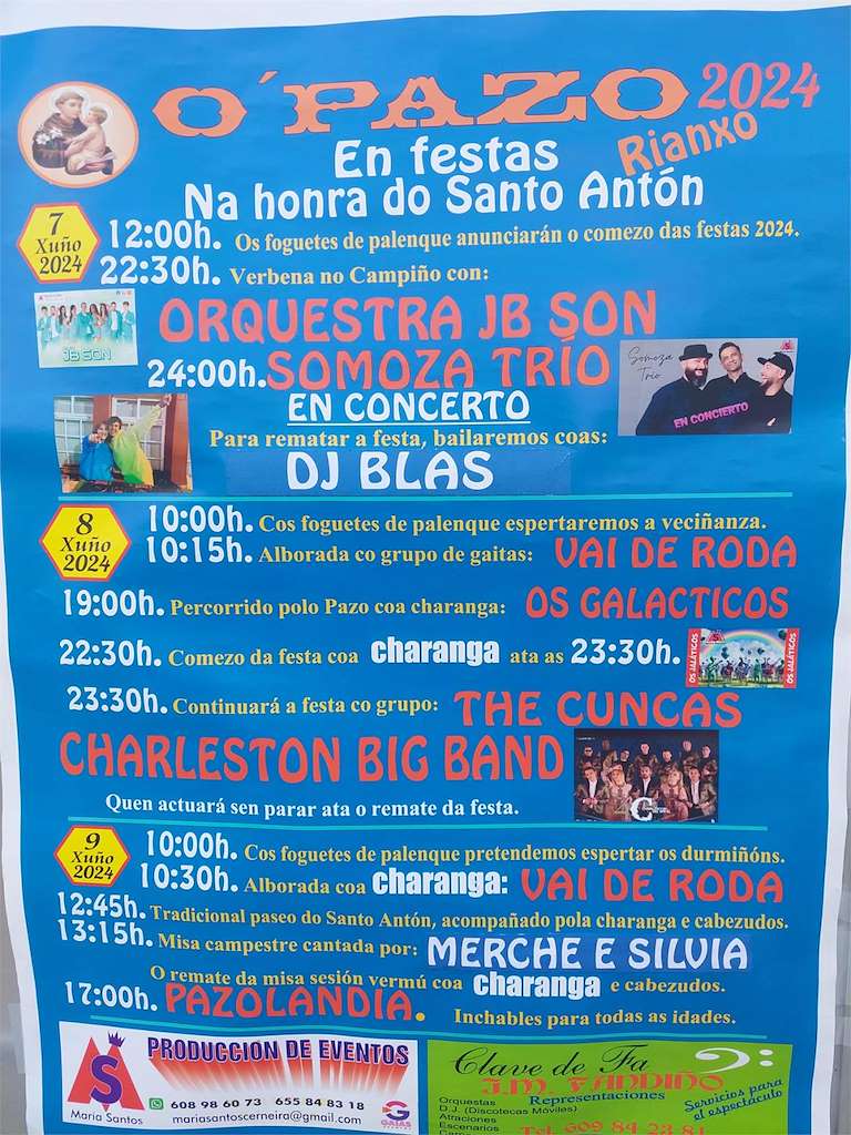San Antón de O Pazo en Rianxo
