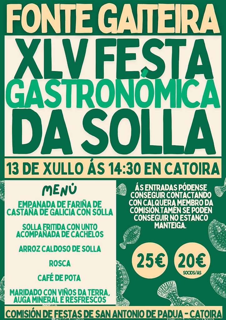San Antón de Padua - XLIV Festa da Solla en Catoira