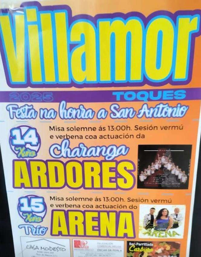 San Antón de Villamor (2025) en Toques