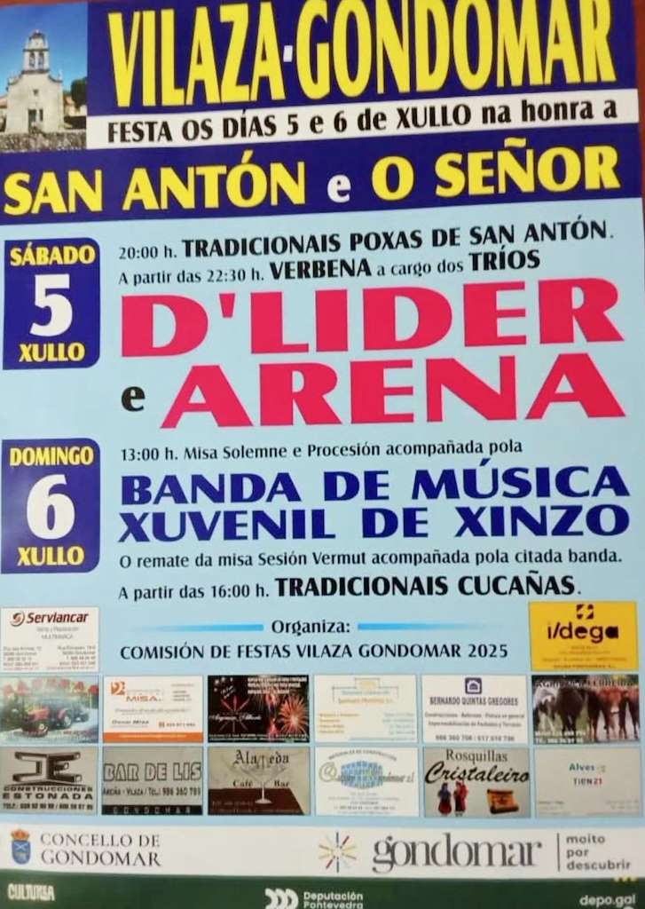 San Antón e o Señor de Vilaza en Gondomar