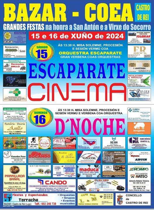 San Antón e Virxe do Socorro de Bazar - Coea en Castro de Rei