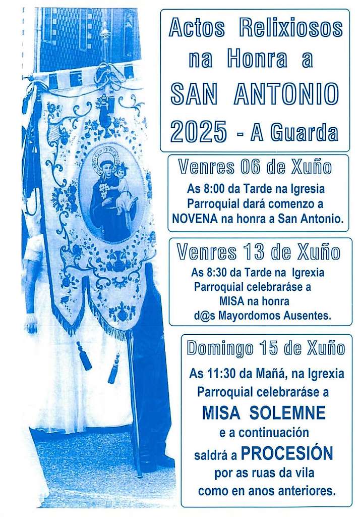 San Antonio (2025) en A Guarda