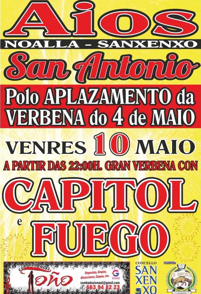 San Antonio de Aios (2024) en Sanxenxo