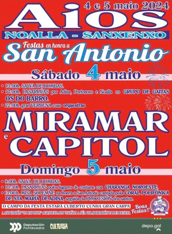 San Antonio de Aios (2024) en Sanxenxo