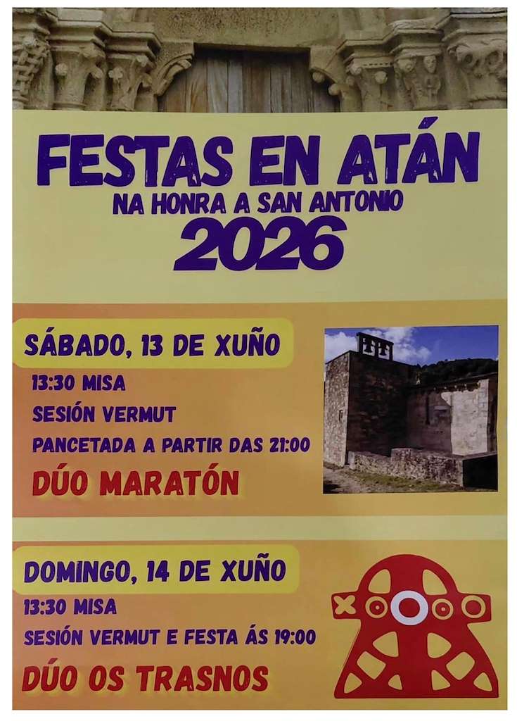 San Antonio de Atán (2026) en Pantón