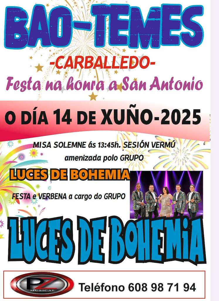 San Antonio de Bao-Temes en Carballedo