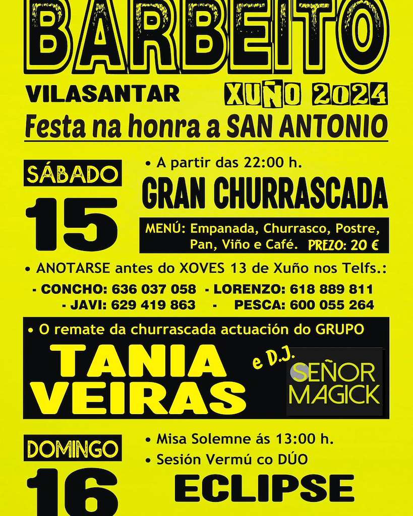 San Antonio de Barbeito en Vilasantar
