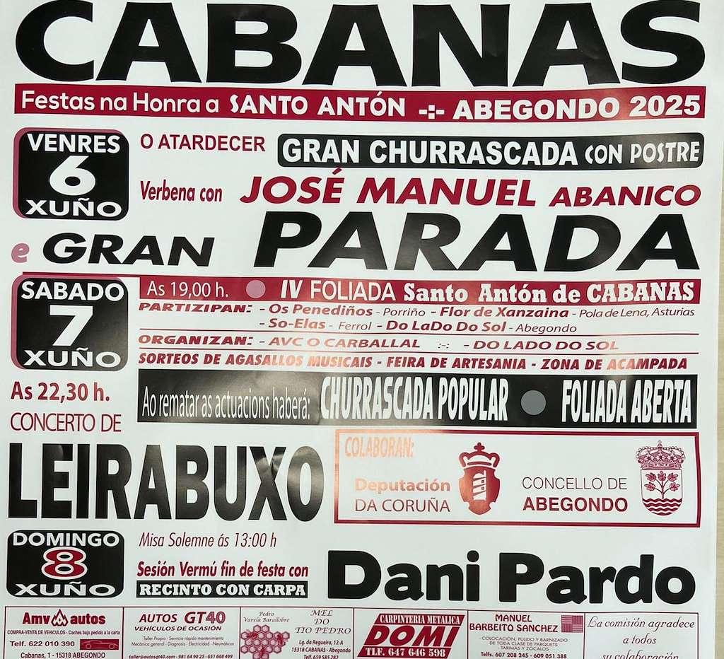 San Antonio de Cabanas (2025) en Abegondo