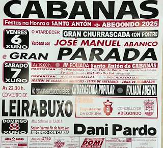 Fechas, información, programa, cartel, imágenes, mapa y ubicación de San Antonio de Cabanas  en  Abegondo
