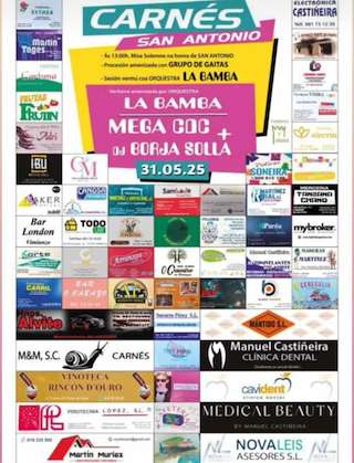 Fechas, información, programa, cartel, imágenes, mapa y ubicación de San Antonio de Carnés  en  Vimianzo