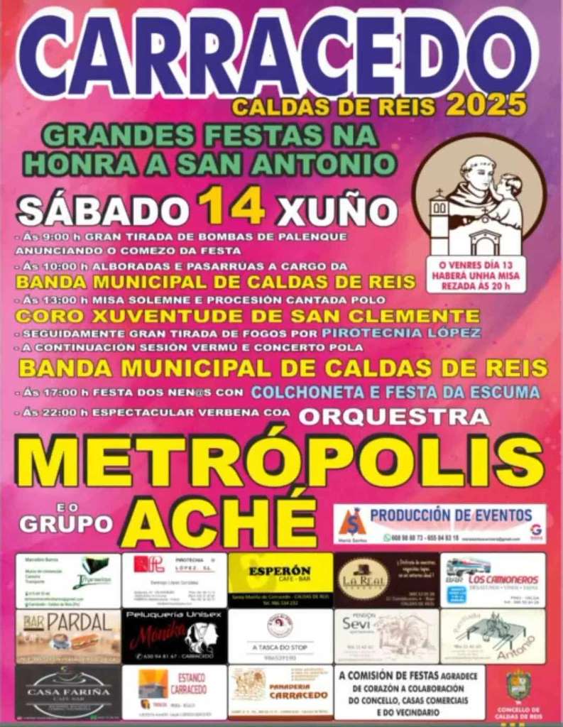 San Antonio de Carracedo en Caldas de Reis