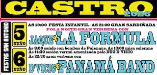 Fechas, información, programa, cartel, imágenes, mapa y ubicación de San Antonio de Castro  (2026)  en  Narón
