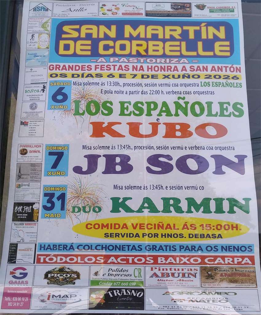 San Antonio de Corbelle (2026) en Pastoriza