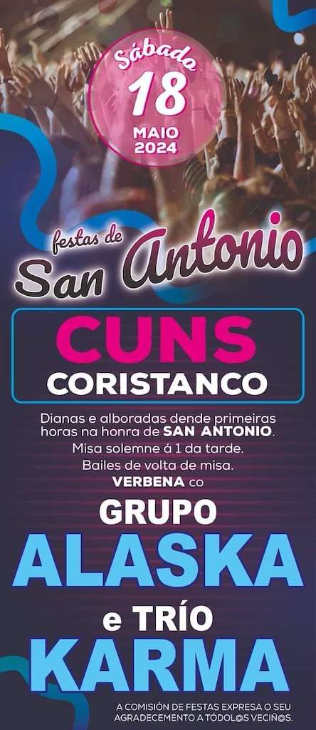 San Antonio de Cuns (2024) en Coristanco
