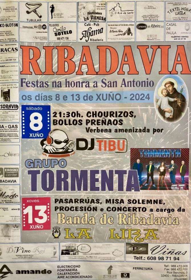 San Antonio de Padua (2025) en Ribadavia