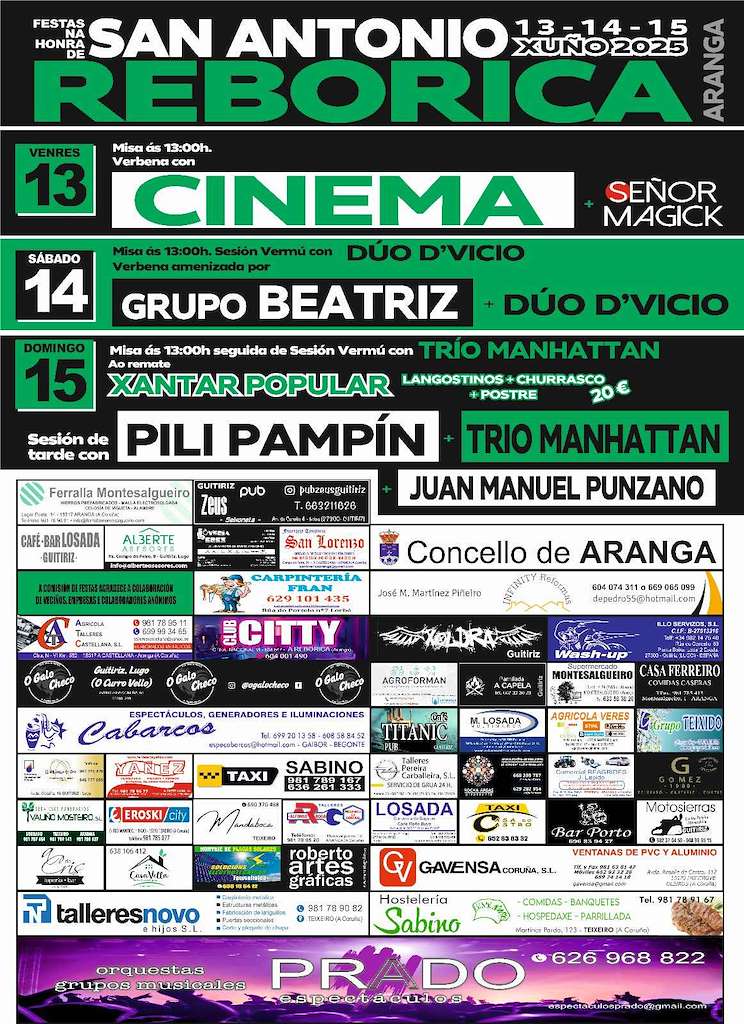 San Antonio de Reborica en Aranga