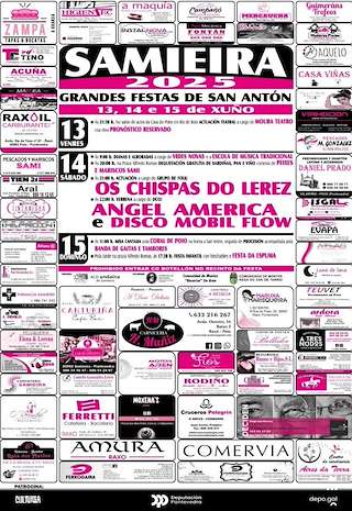 Fechas, información, programa, cartel, imágenes, mapa y ubicación de San Antonio de Samieira  en  Poio