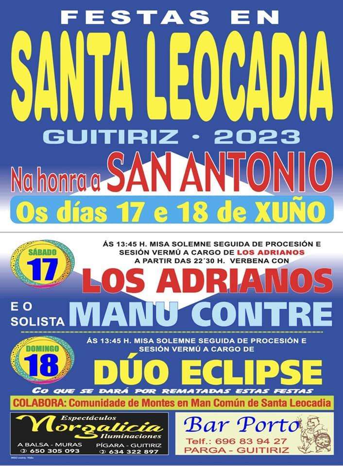 San Antonio de Santa Leocadia (2022) en Guitiriz