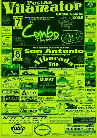 Fechas, información, programa, cartel, imágenes, mapa y ubicación de San Antonio de Vilamaior  en  Santa Comba