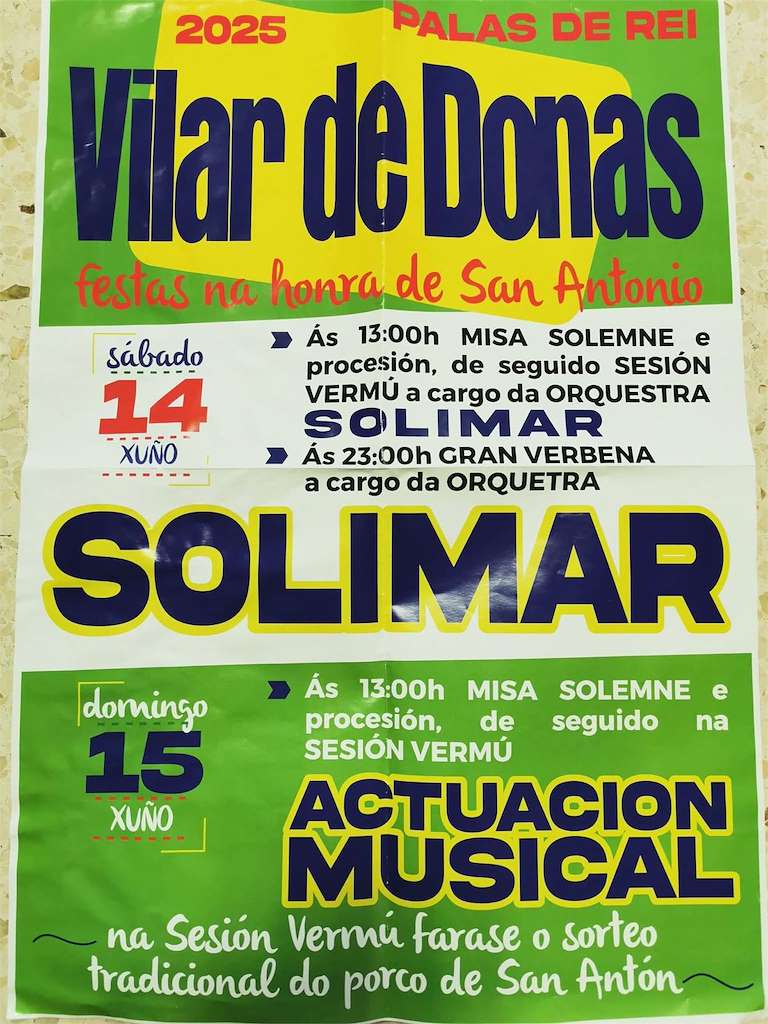 San Antonio de Vilar de Donas (2025) en Palas de Rei