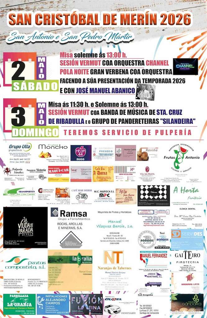 San Antonio y San Pedro Mártir de Merín en Vedra