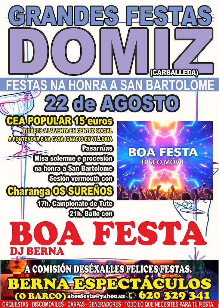 San Bartolomé de Domiz (2026) en Carballeda de Valdeorras