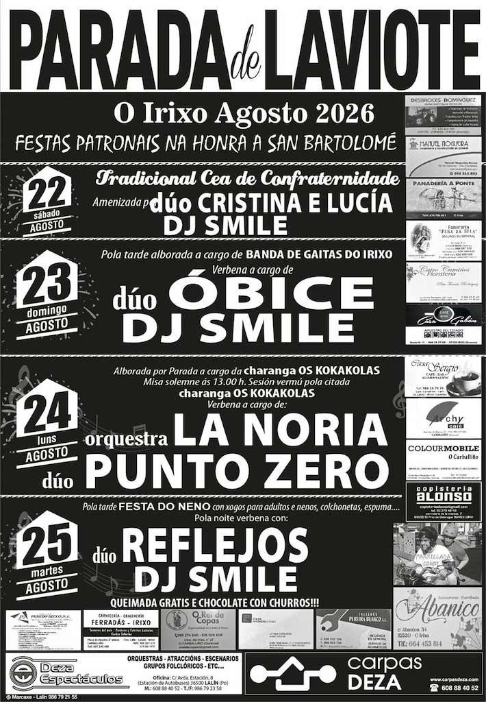 San Bartolomé de Parada de Laviote (2026) en O Irixo