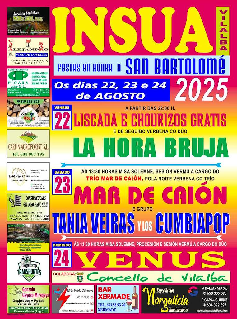 San Bartolomeo de Insua (2025) en Vilalba