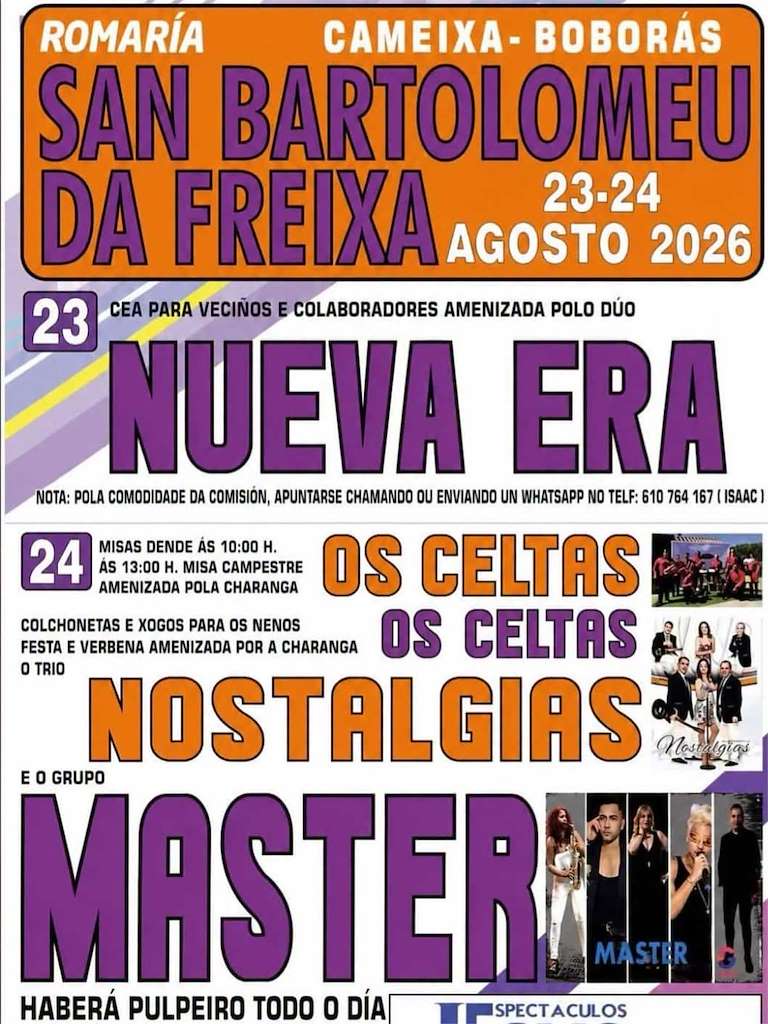 San Bartolomeu da Freixa en Boborás