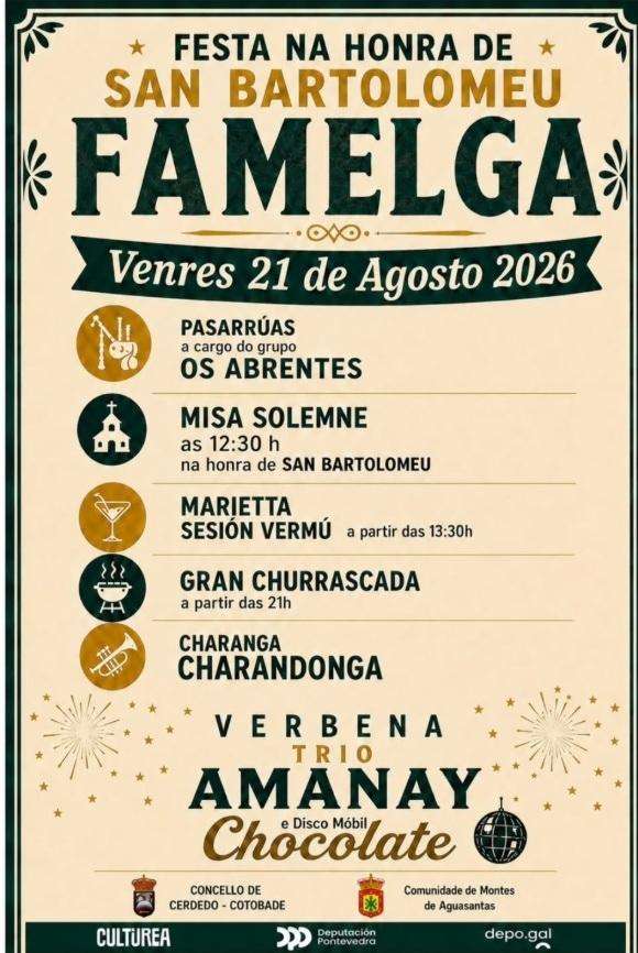 San Bartolomeu de Famelga (2026) en Cerdedo Cotobade