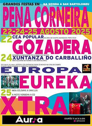 Fechas, información, programa, cartel, imágenes, mapa y ubicación de San Bartolomeu de Pena Corneira  en  Leiro