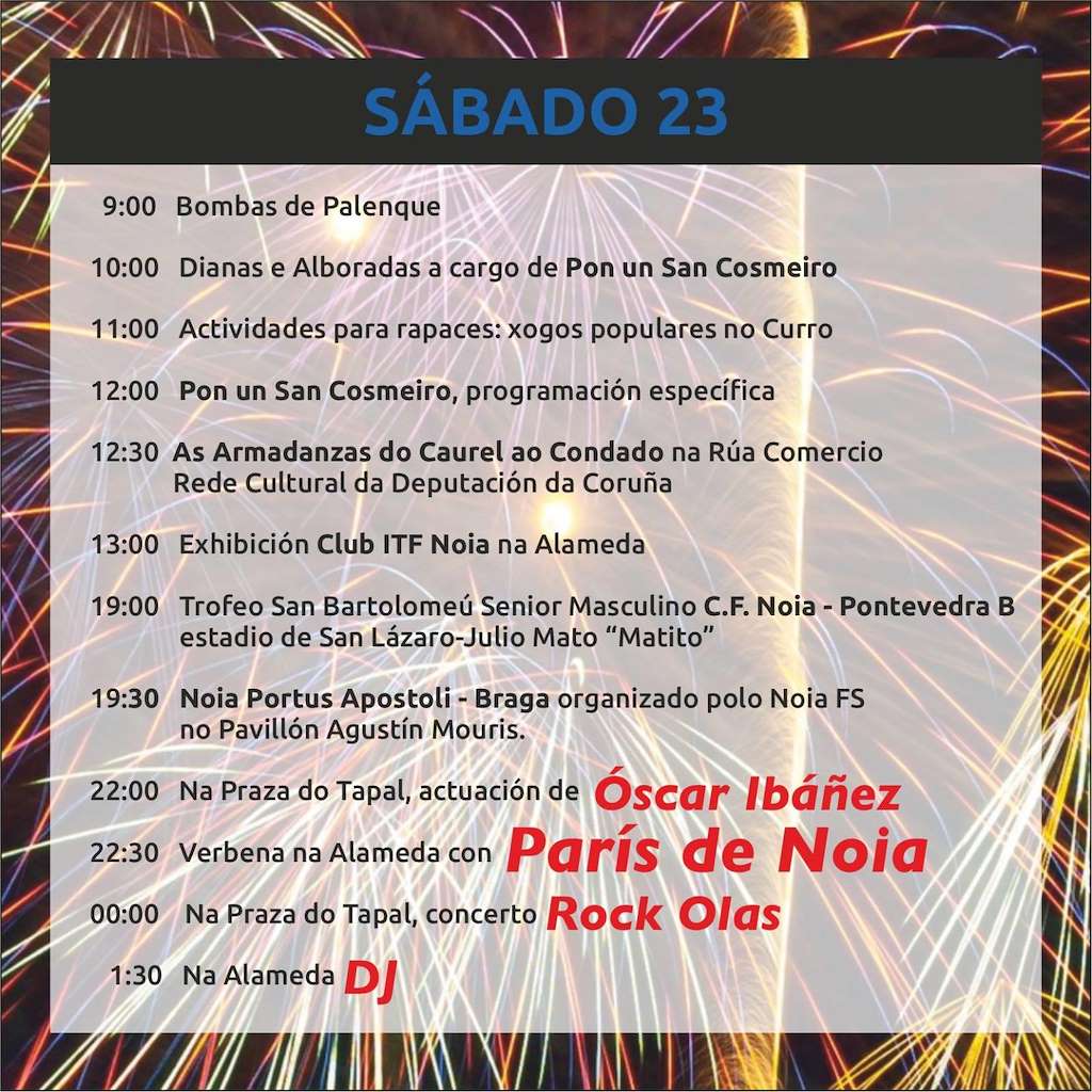 San Bartolomeu (2025) en Noia