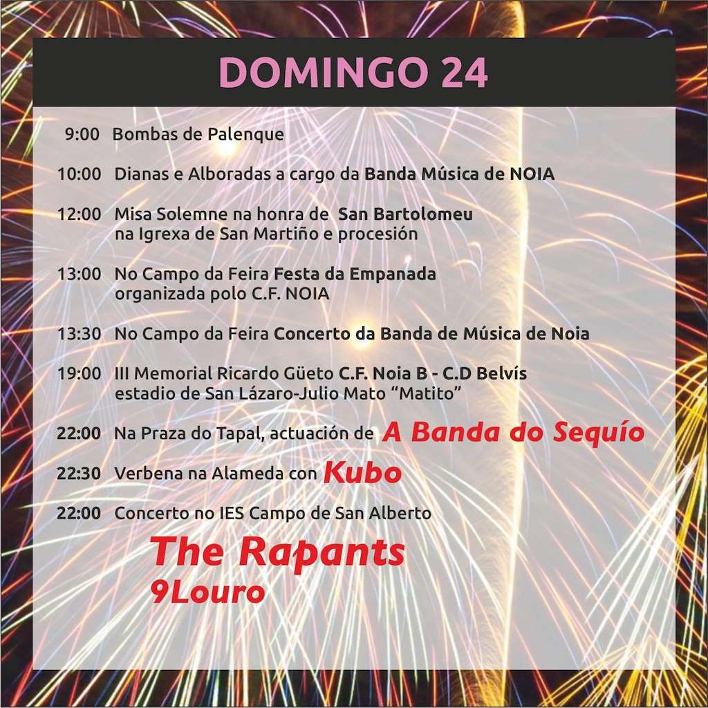 San Bartolomeu (2025) en Noia