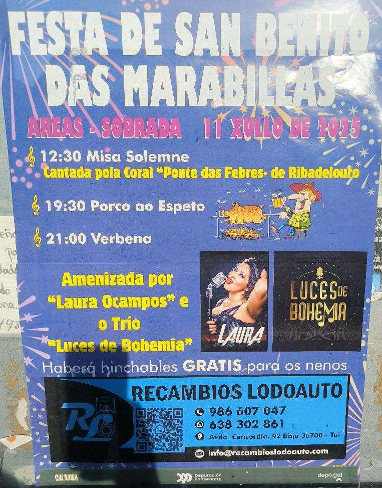 San Benito das Marabillas de Sobrada (2025) en Tomiño